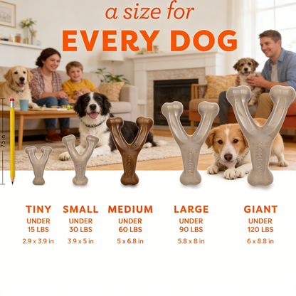 Durable Dog Chew Toy, Bacon Flavor, Made in USA