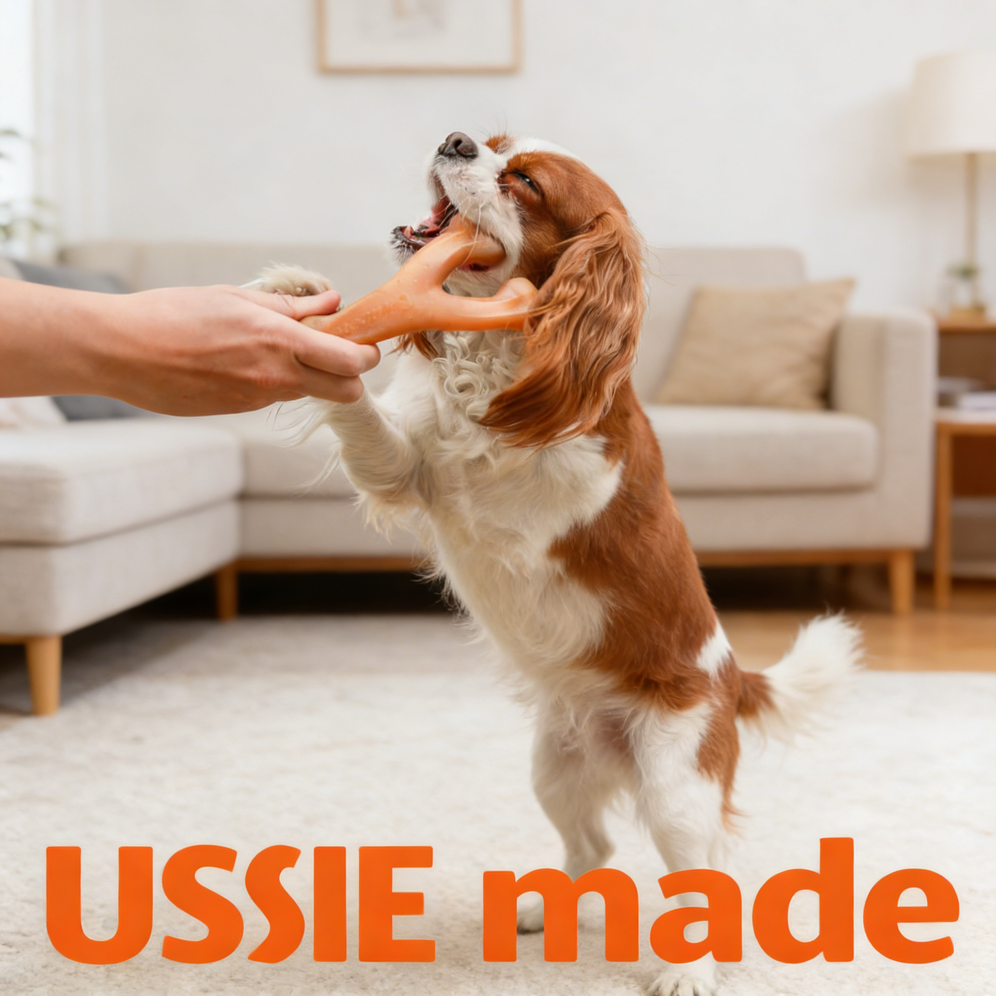 Durable Dog Chew Toy, Bacon Flavor, Made in USA